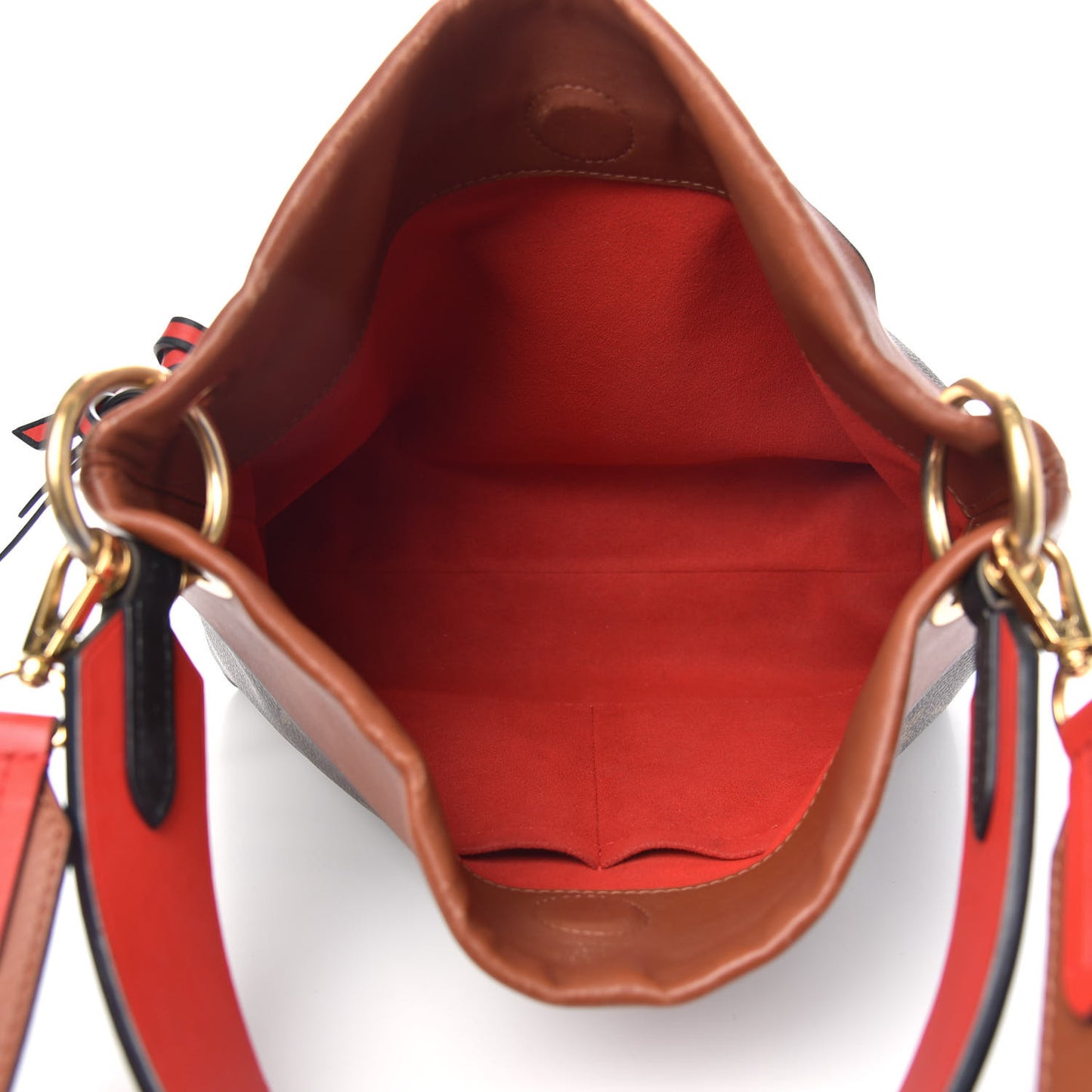 Monogram Tuileries Besace Caramel Rouge