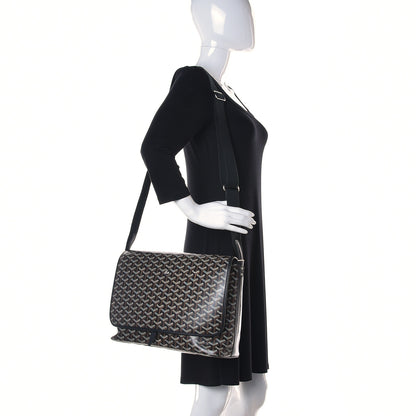 Goyard Goyardine Capetien Messenger Bag Black 2 of 11