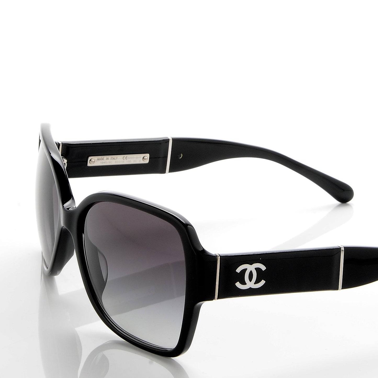Acetate Square Summer CC Sunglasses 5230-Q-A Black