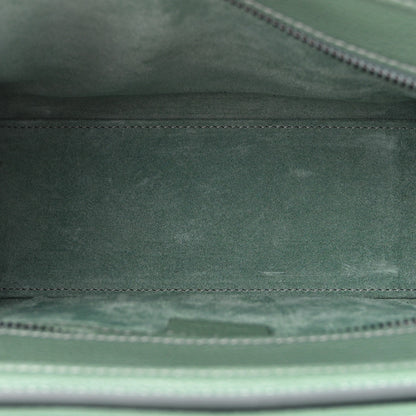 Celine Drummed Calfskin Nano Luggage Celadon 5 of 14
