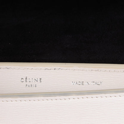 Celine Liege Calfskin Small Trapeze White 5 of 7