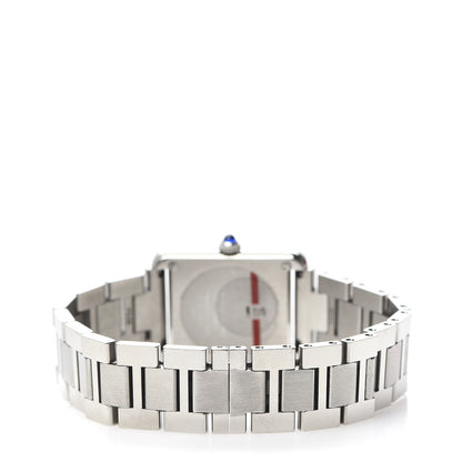 Cartier Stainless Steel 24mm Tank Solo Quartz Watch 4 of 8