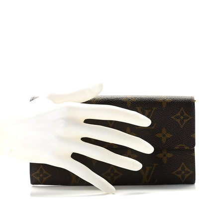 Louis Vuitton Monogram Sarah Wallet 2 of 10