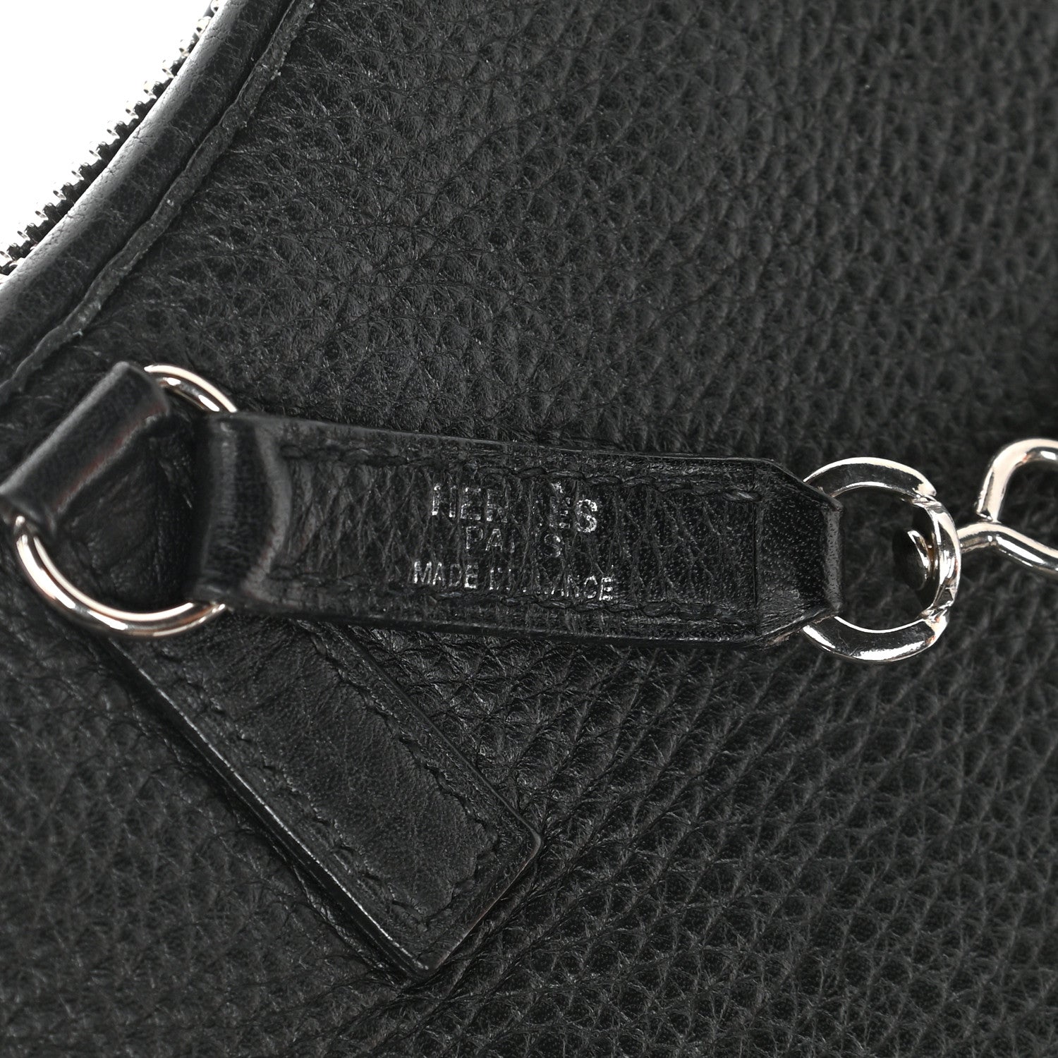 Hermes Taurillon Clemence Trim II 31 Black 5 of 6