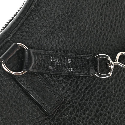 Hermes Taurillon Clemence Trim II 31 Black 5 of 6