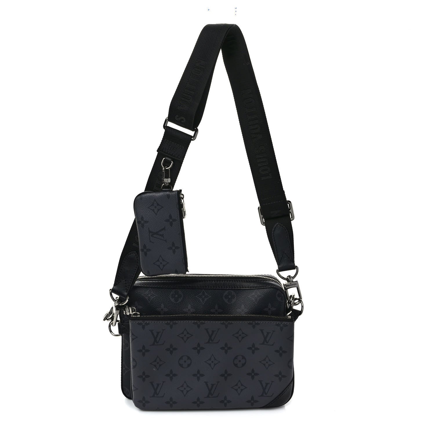 Louis Vuitton Reverse Monogram Eclipse Trio Messenger 1 of 8