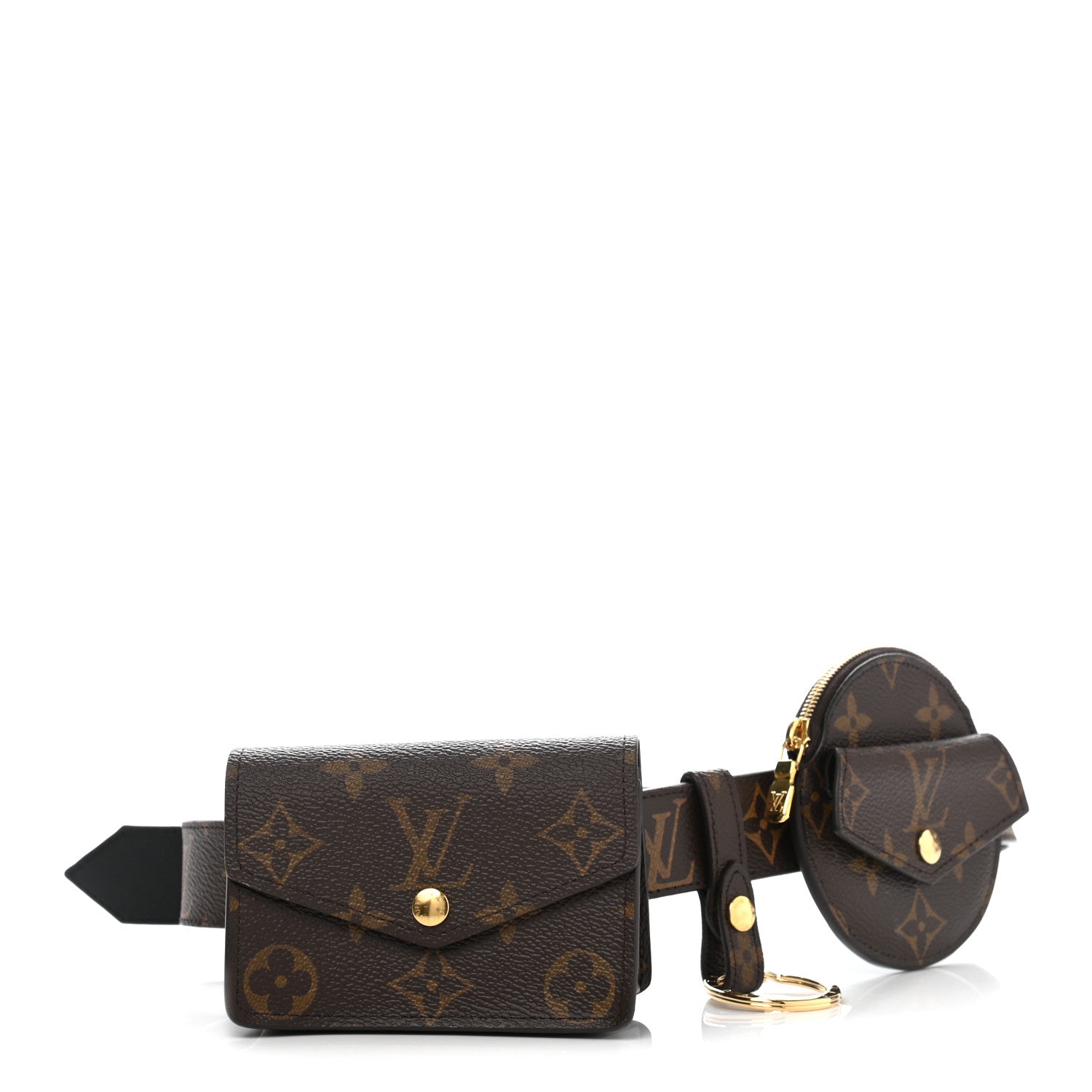 Louis Vuitton Monogram 30mm Daily Multi Pocket Belt 90 36 1 of 8
