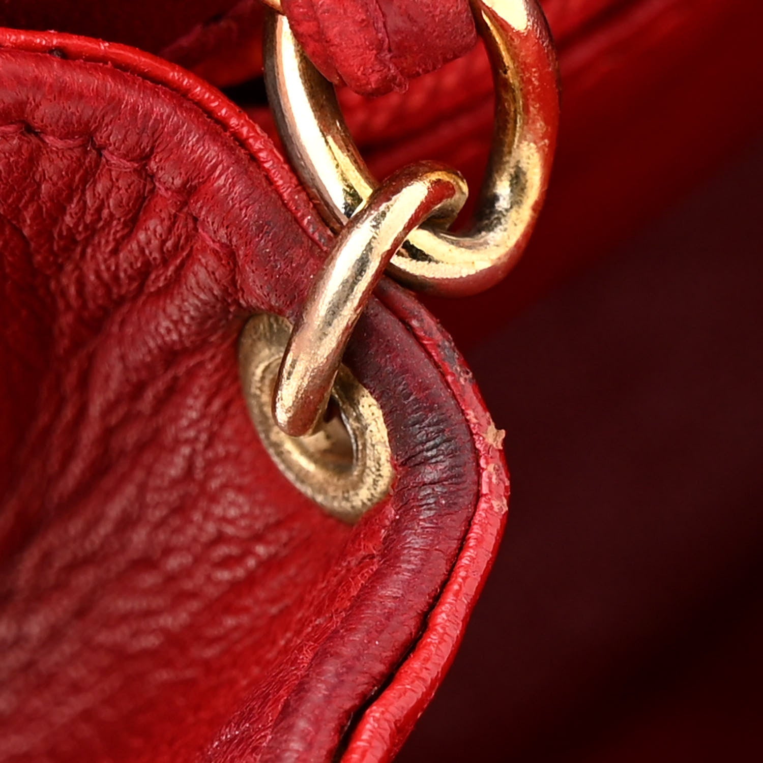 Chanel Lambskin Mini CC Timeless Flap Red 13 of 16