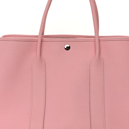 Hermes Vache Country Garden Party Tote 36 MM Rose Sakura 8 of 10