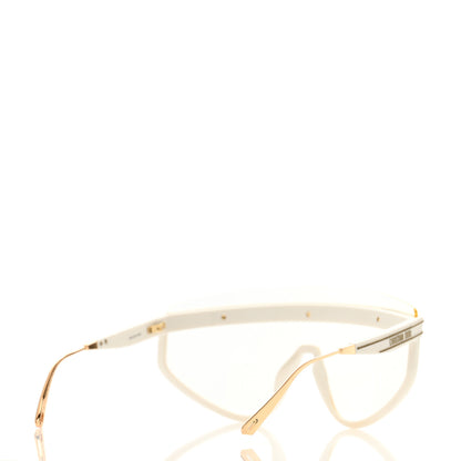 Christian Dior Acetate Mask DiorClub M2U Sunglasses Translucent Ivory 4 of 7