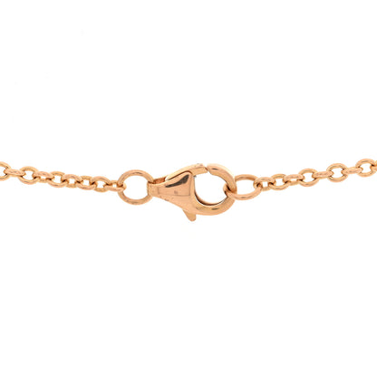 Cartier 18K Pink Gold Interlocking LOVE Necklace 5 of 5