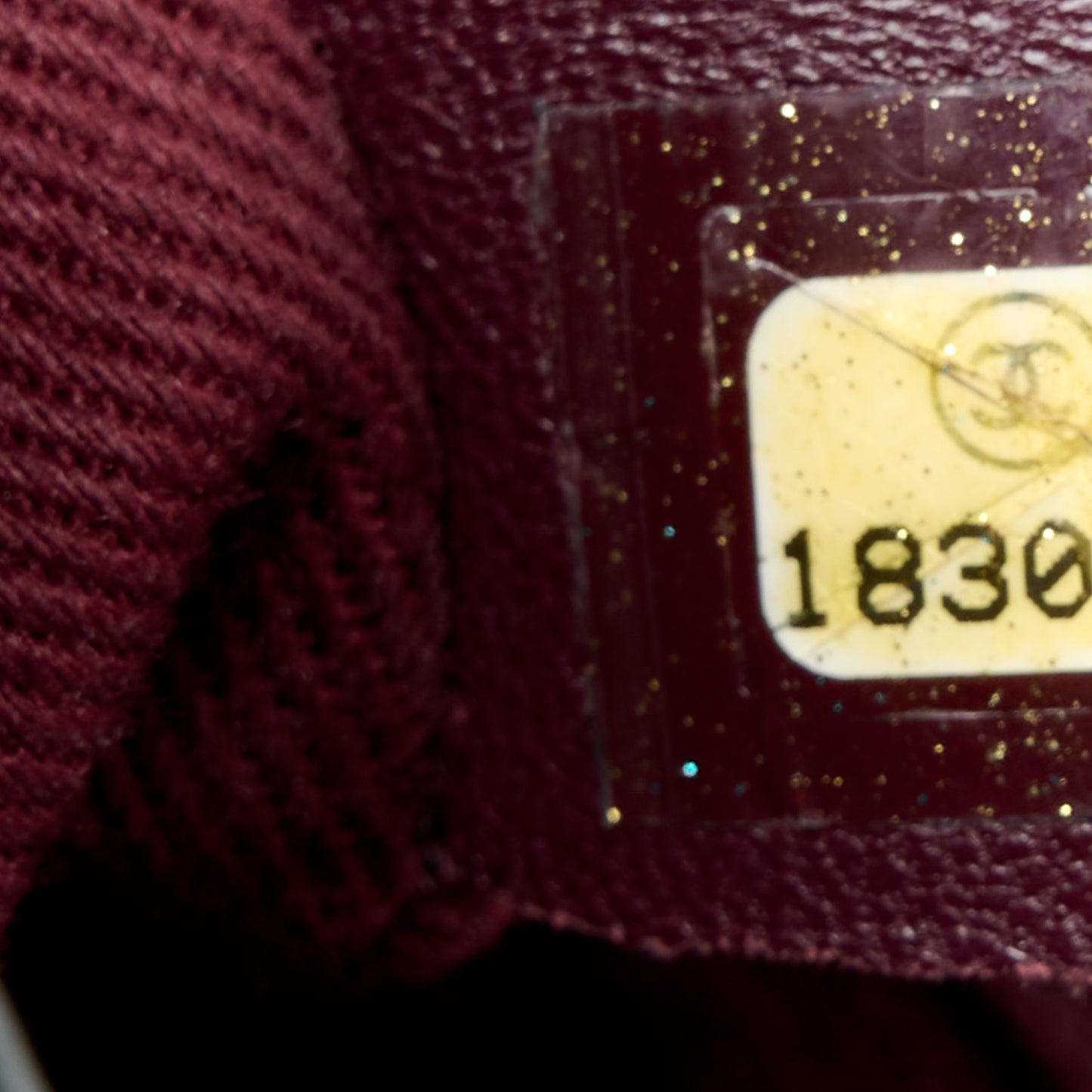 Calfskin Diamond Embossed New Chic Flap Black