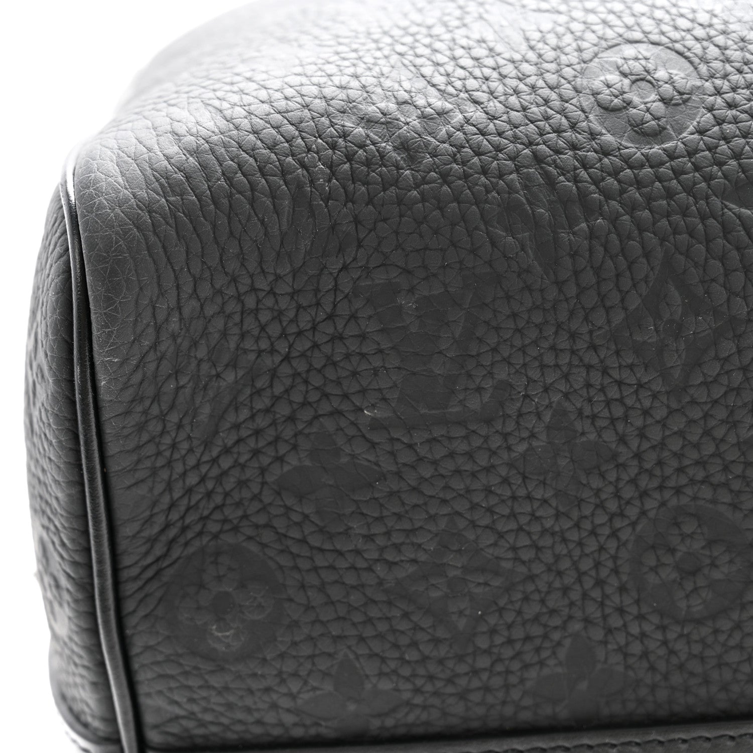 Louis Vuitton Taurillon Monogram Keepall Bandouliere 50 Black 16 of 20