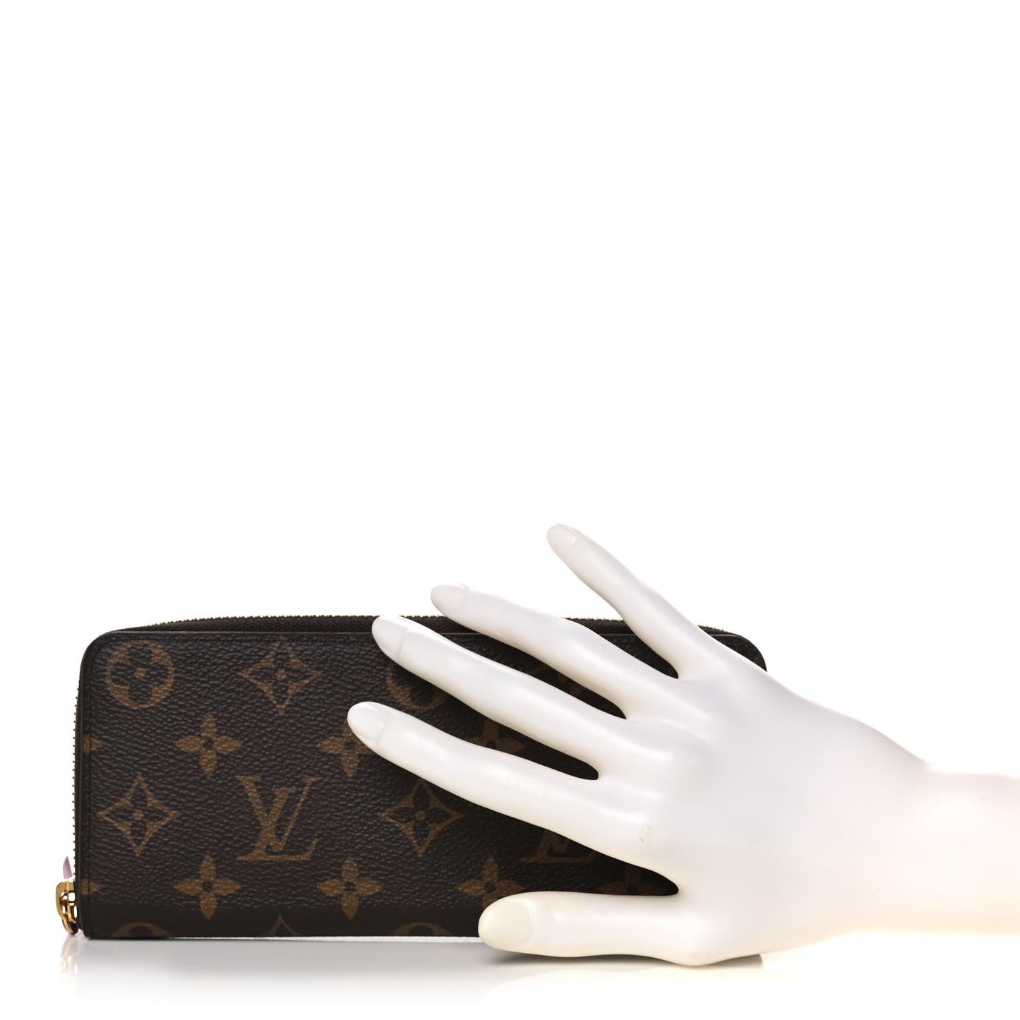 Monogram Clemence Wallet Fuchsia