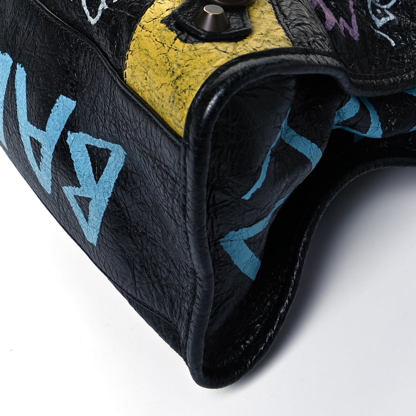 Agneau Graffiti All Over Classic Hardware City Black Multicolor