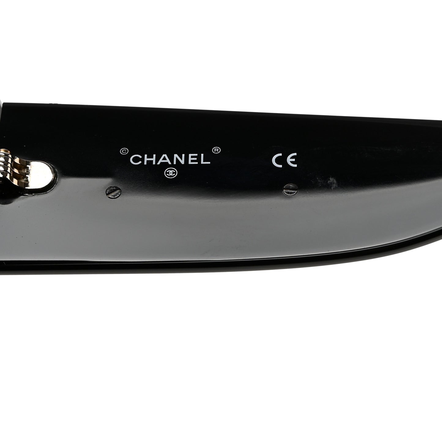 Acetate CC Logo Square Sunglasses 71472A Black