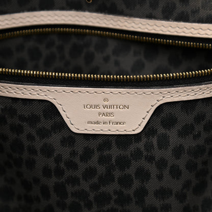 Louis Vuitton Monogram Giant Wild At Heart Neverfull MM Creme 6 of 9