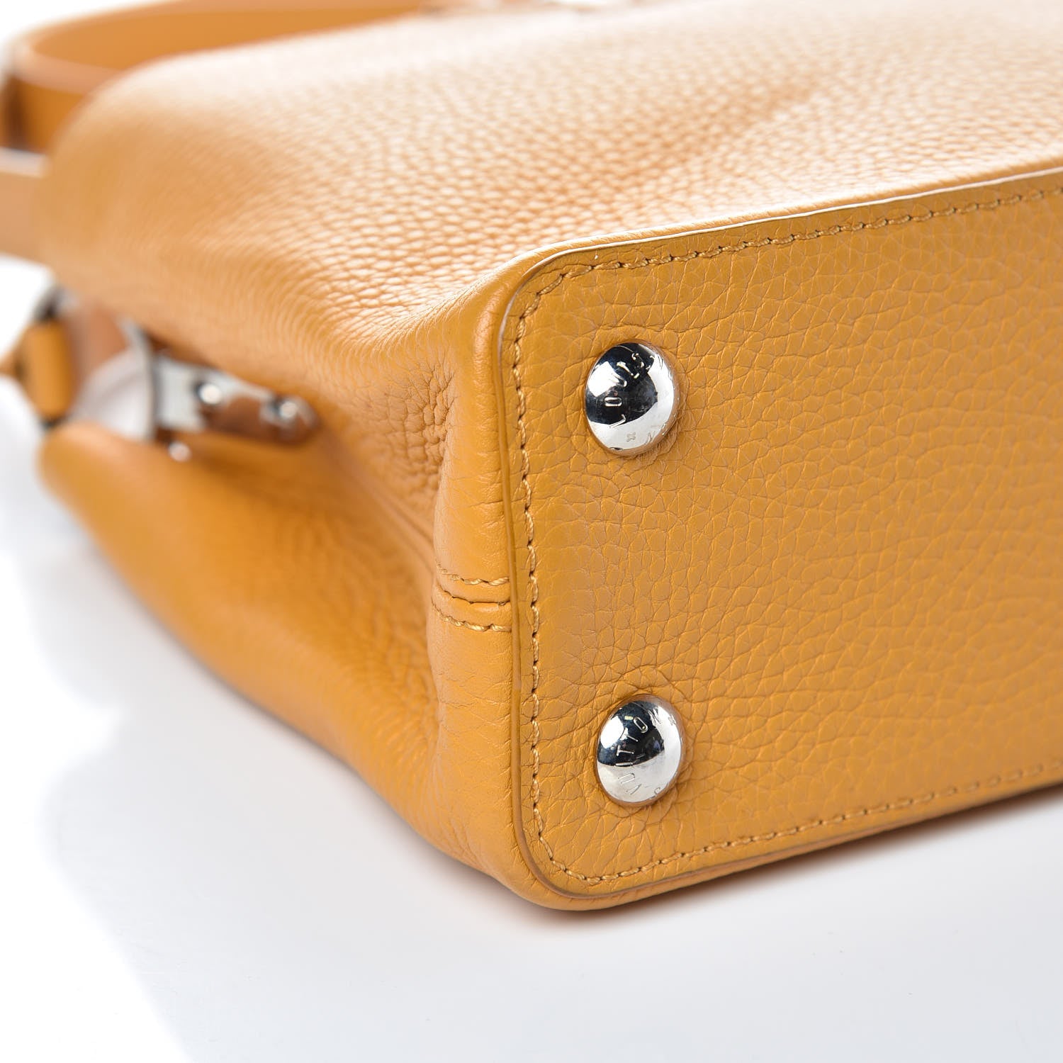 Louis Vuitton Taurillon Capucines BB Tournesol 7 of 8