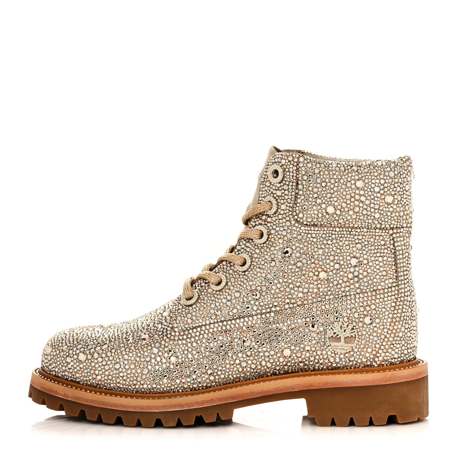 X TIMBERLAND Swarovski Crystal Ankle Boots 9