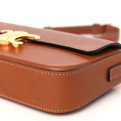 Celine Natural Calfskin Triomphe Shoulder Bag Tan 10 of 10