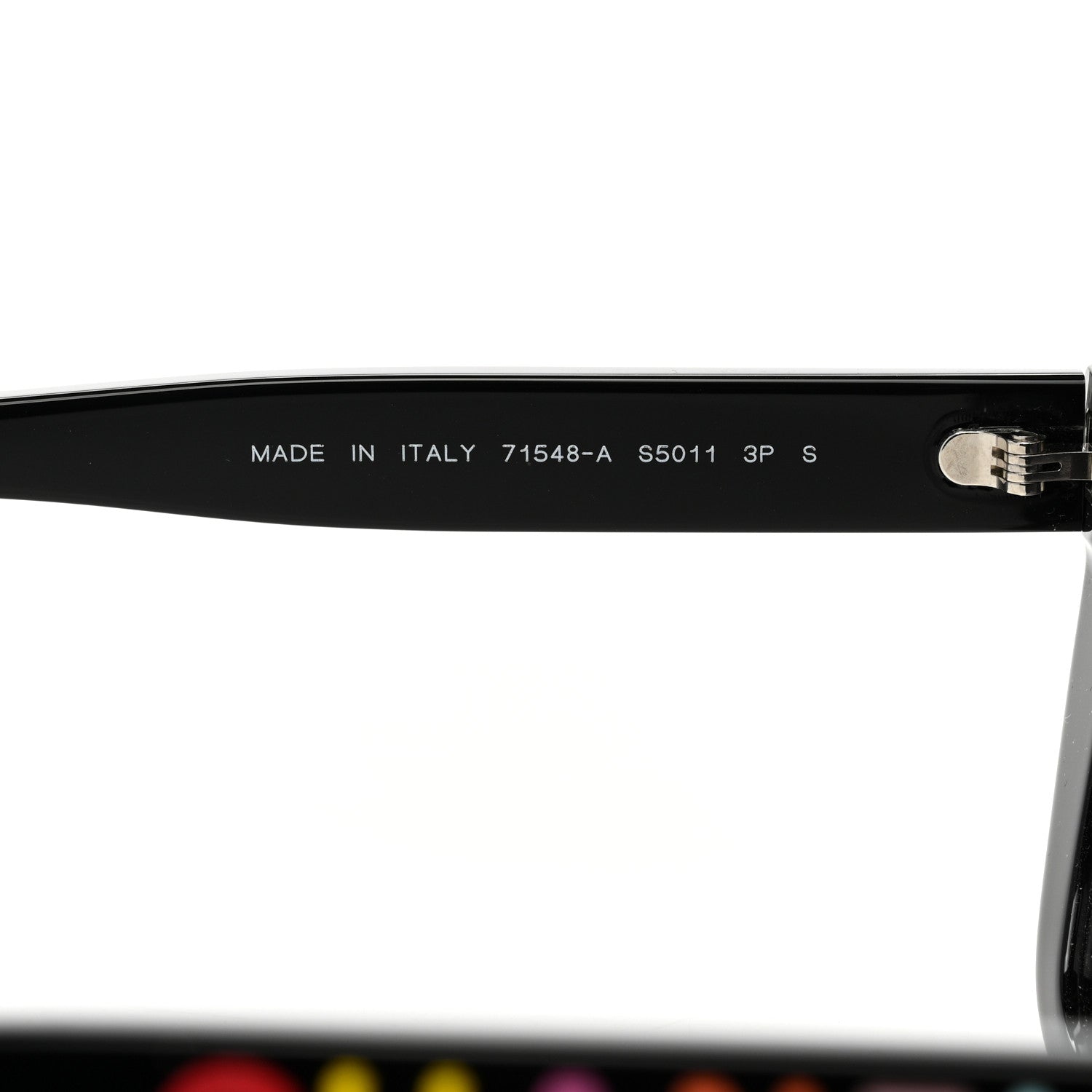 Chanel Acetate Polarized Butterfly Sunglasses 71548A Black 5 of 8