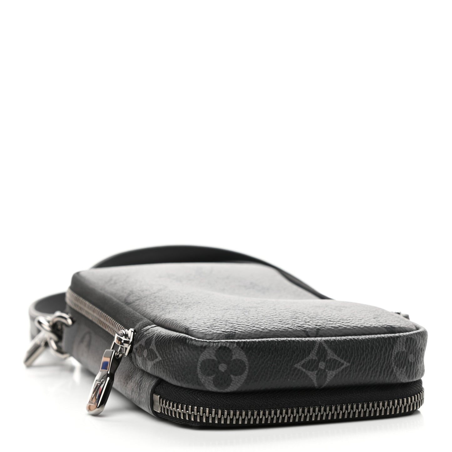 Monogram Eclipse Reverse Double Phone Pouch