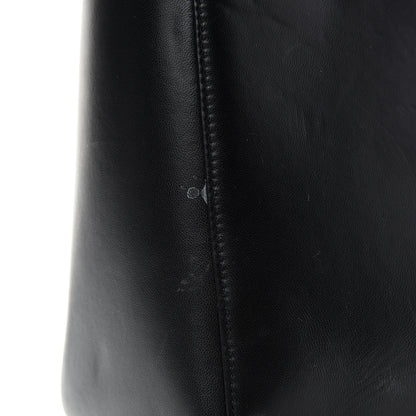 Christian Dior Smooth Calfskin Embroidered Beaded Floral Medium Lady Dior Black 12 of 12