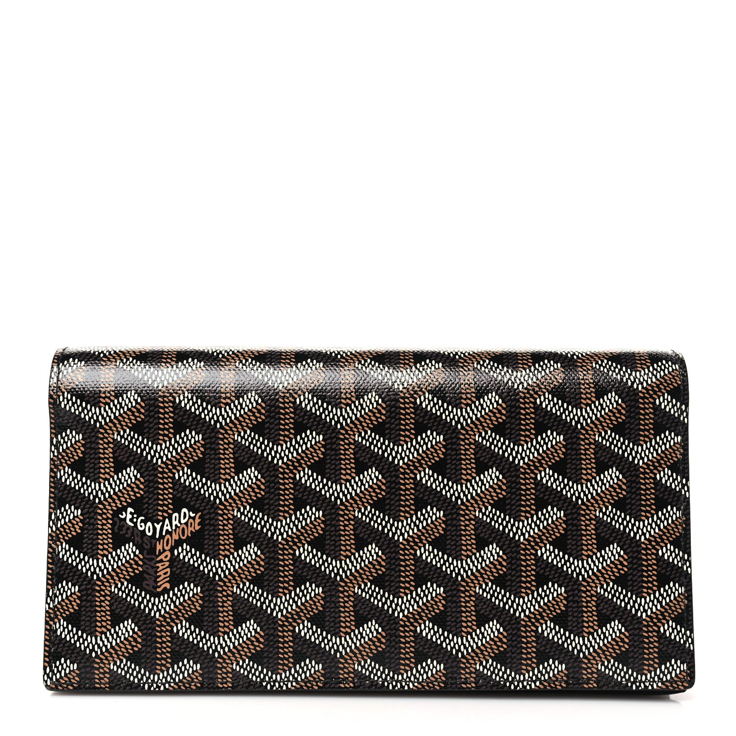 Goyard Goyardine Long Bi-Fold Wallet Black 1 of 9