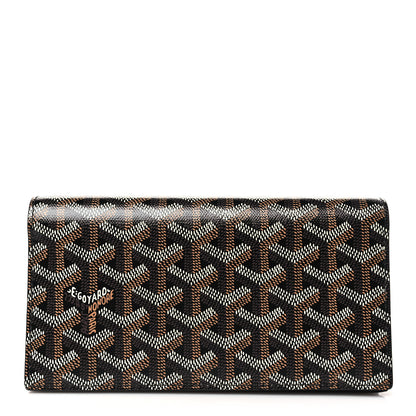 Goyard Goyardine Long Bi-Fold Wallet Black 1 of 9