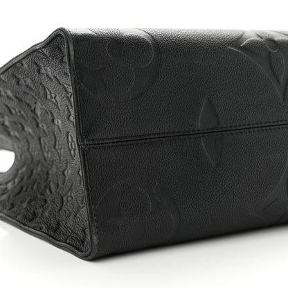 Louis Vuitton Empreinte Monogram Giant Onthego MM Black 8 of 15