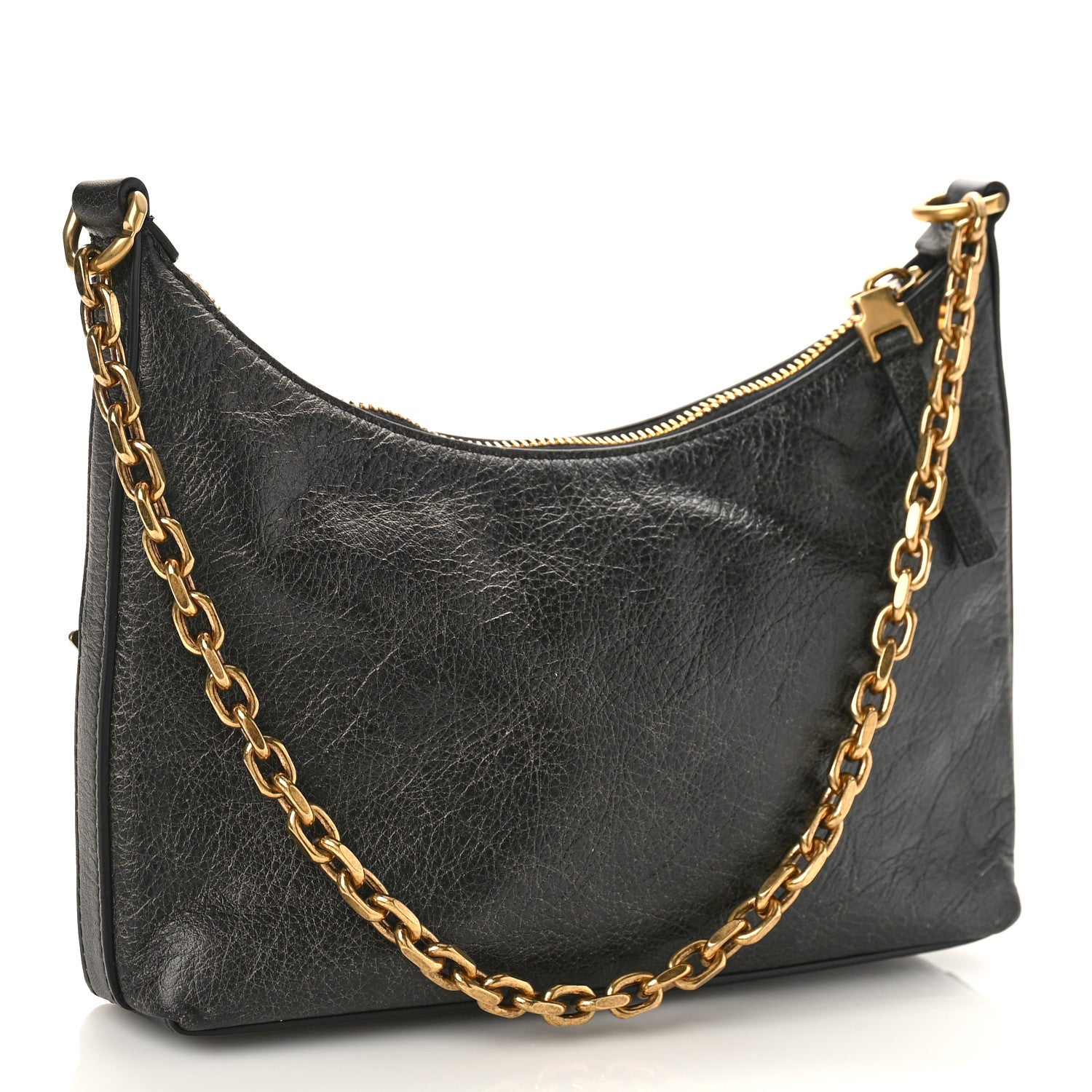 Givenchy Aged Calfskin Mini Voyou Boyfriend Party Bag Black 3 of 8