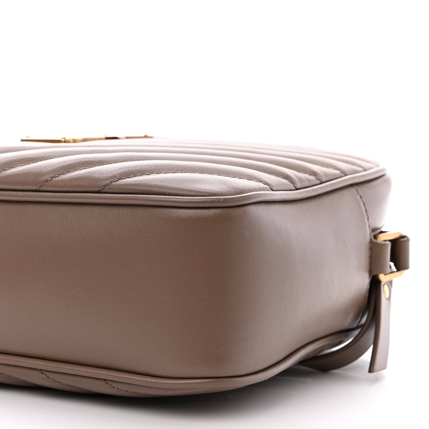 Calfskin Matelasse Monogram Lou Camera Bag Taupe