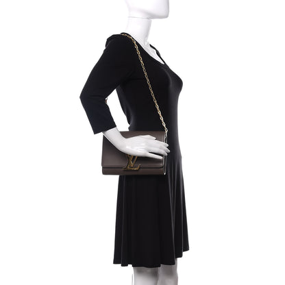 Louis Vuitton Calfskin Chain Louise Granit 2 of 8