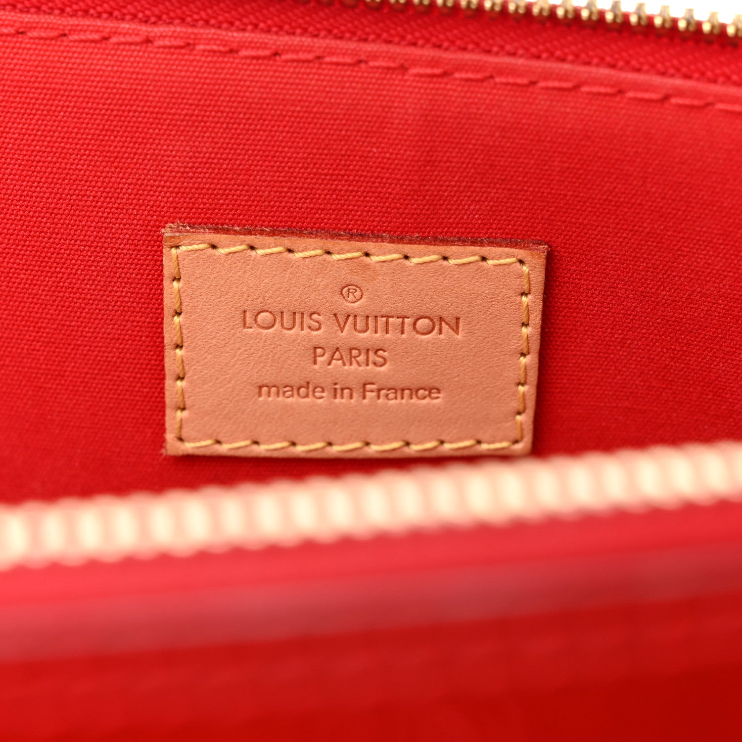 Louis Vuitton Vernis Alma PM Pomme D'Amour 6 of 9