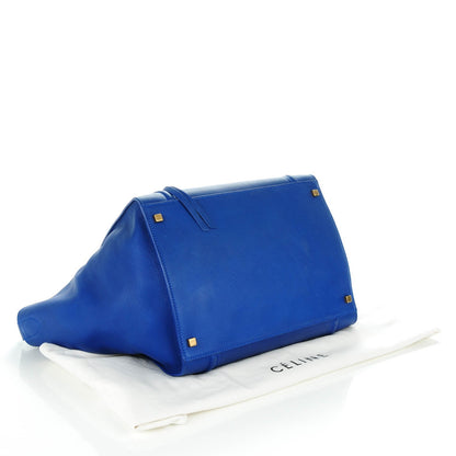 Celine Supple Calfskin Large Phantom Luggage Royal Blue 4 of 8