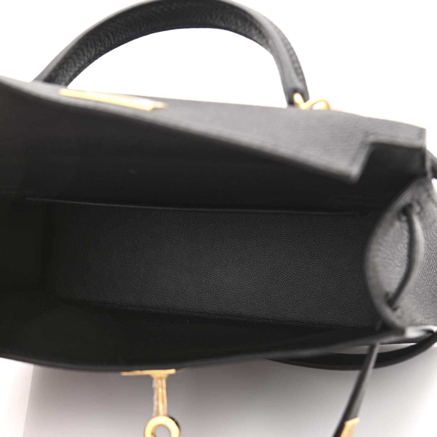 Hermes Epsom Mini Kelly Sellier 20 Black 5 of 12