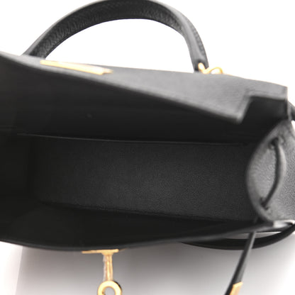 Hermes Epsom Mini Kelly Sellier 20 Black 5 of 12