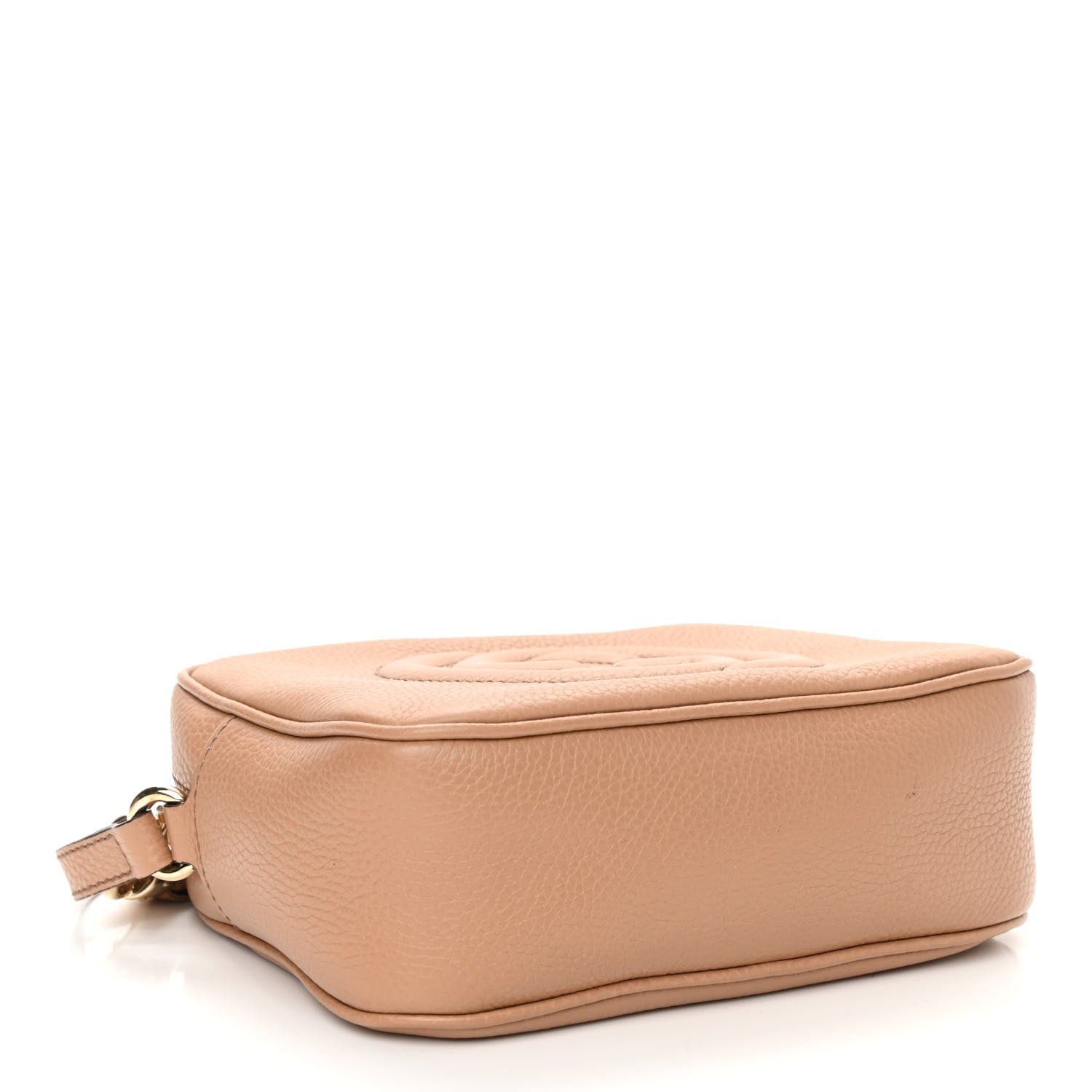 Gucci Pebbled Calfskin Small Soho Disco Bag Camelia 4 of 11