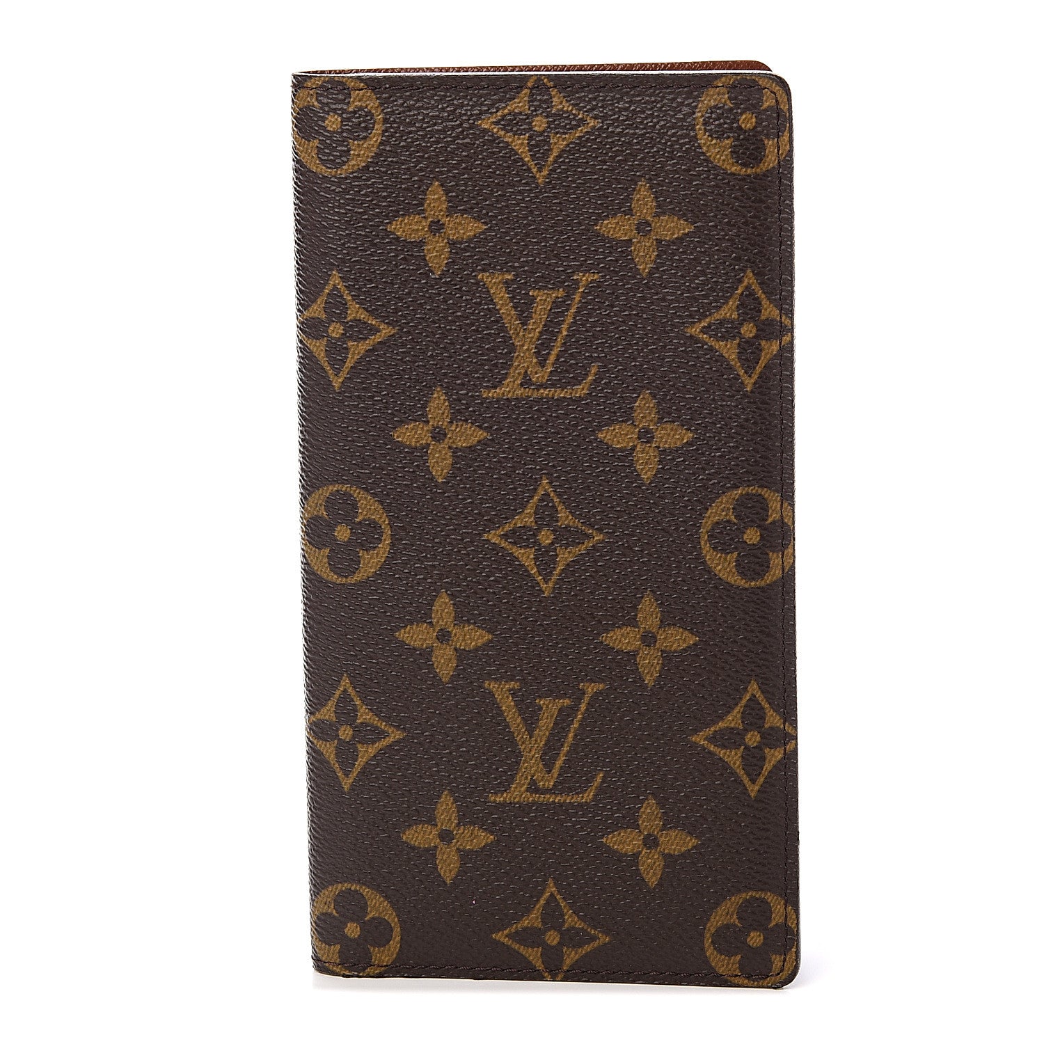 Louis Vuitton Monogram Porte Valeurs Checkbook Wallet 1 of 8