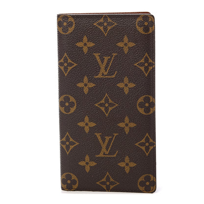 Louis Vuitton Monogram Porte Valeurs Checkbook Wallet 1 of 8