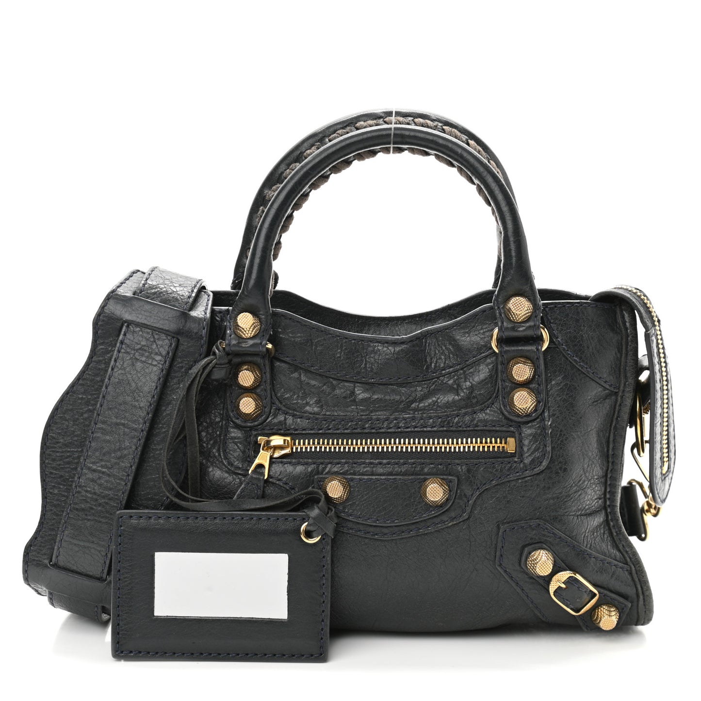 Agneau Giant 12 Gold Hardware Mini City Anthracite