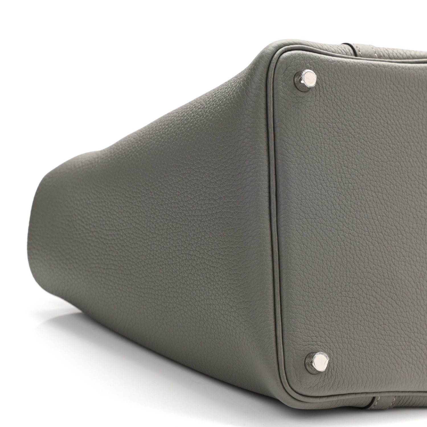 Hermes Taurillon Clemence Picotin Lock 18 PM Gris Meyer 9 of 11