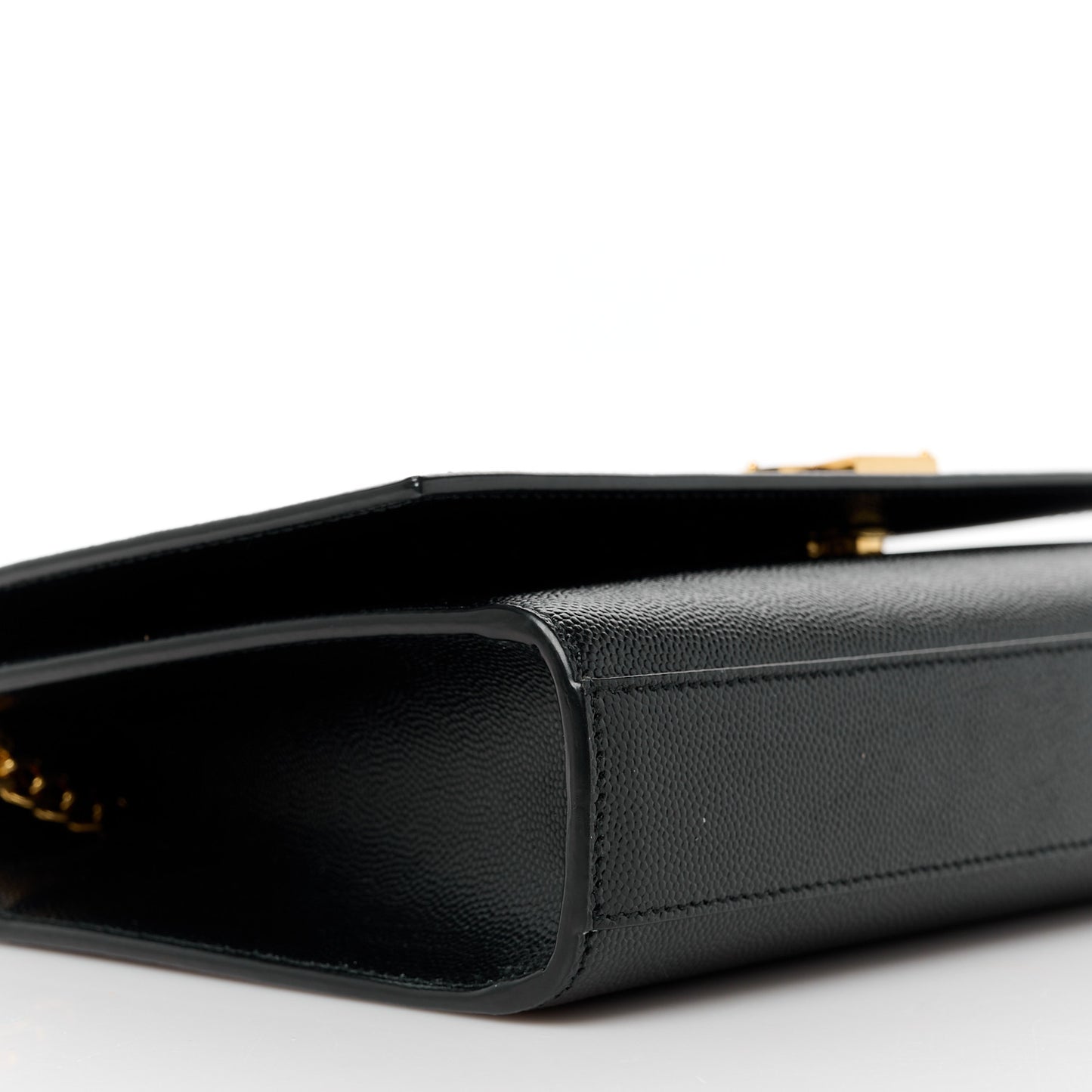 Grain De Poudre Medium Classic Monogram Kate Satchel Black