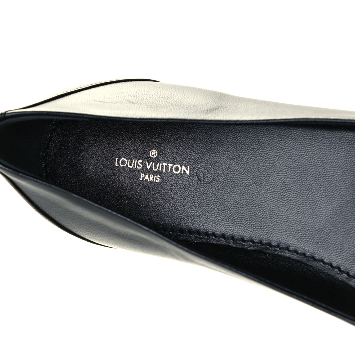 Louis Vuitton Lambskin Capucines Flat Ballerinas 40 Black 10 of 11