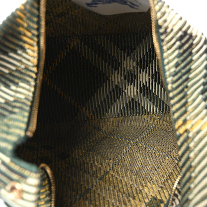 Burberry Canvas Peg Medium Duffle Bag Ivy 5 of 9