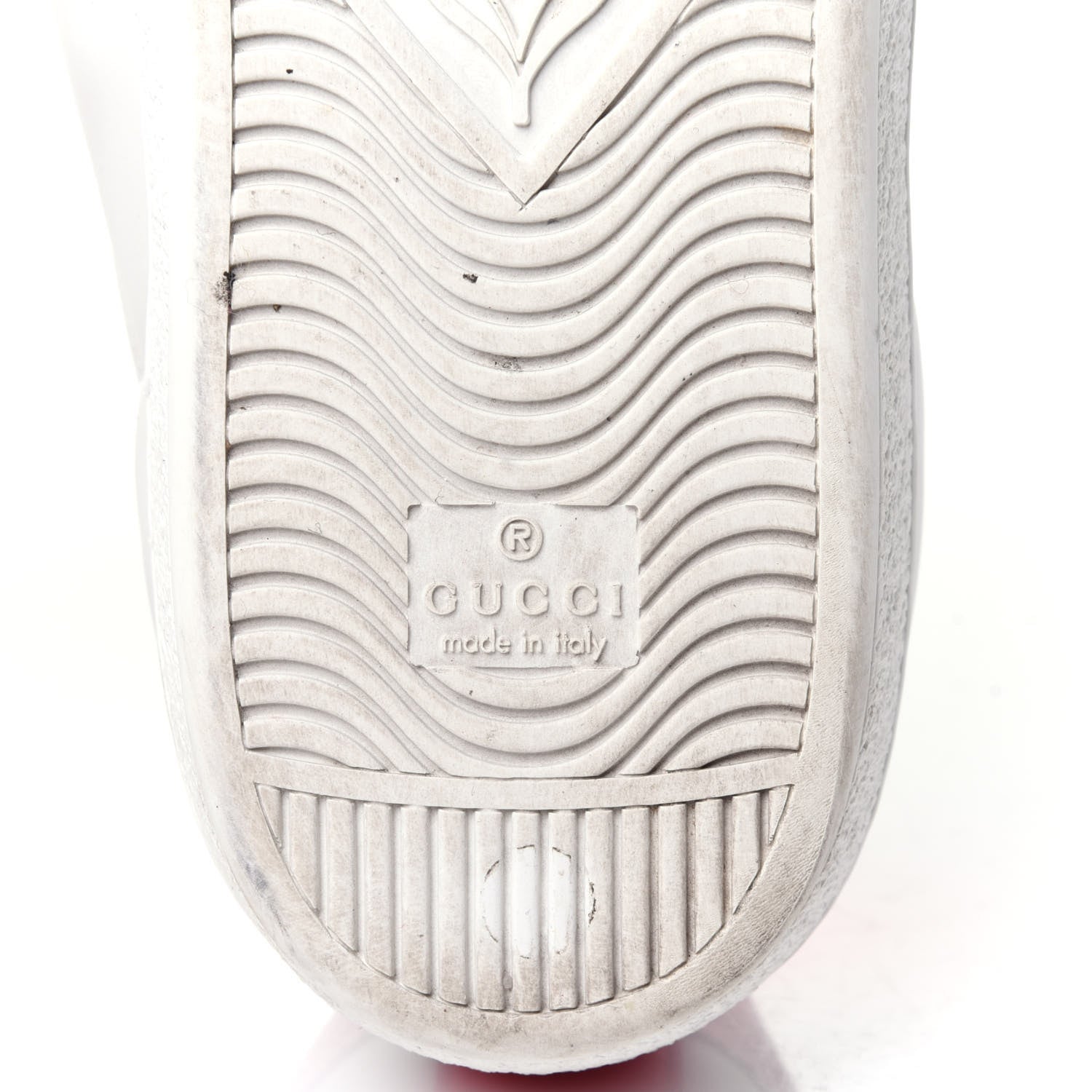 Gucci Calfskin Ayers Blind For Love Embroidered Womens Ace Sneakers 42 White 8 of 12