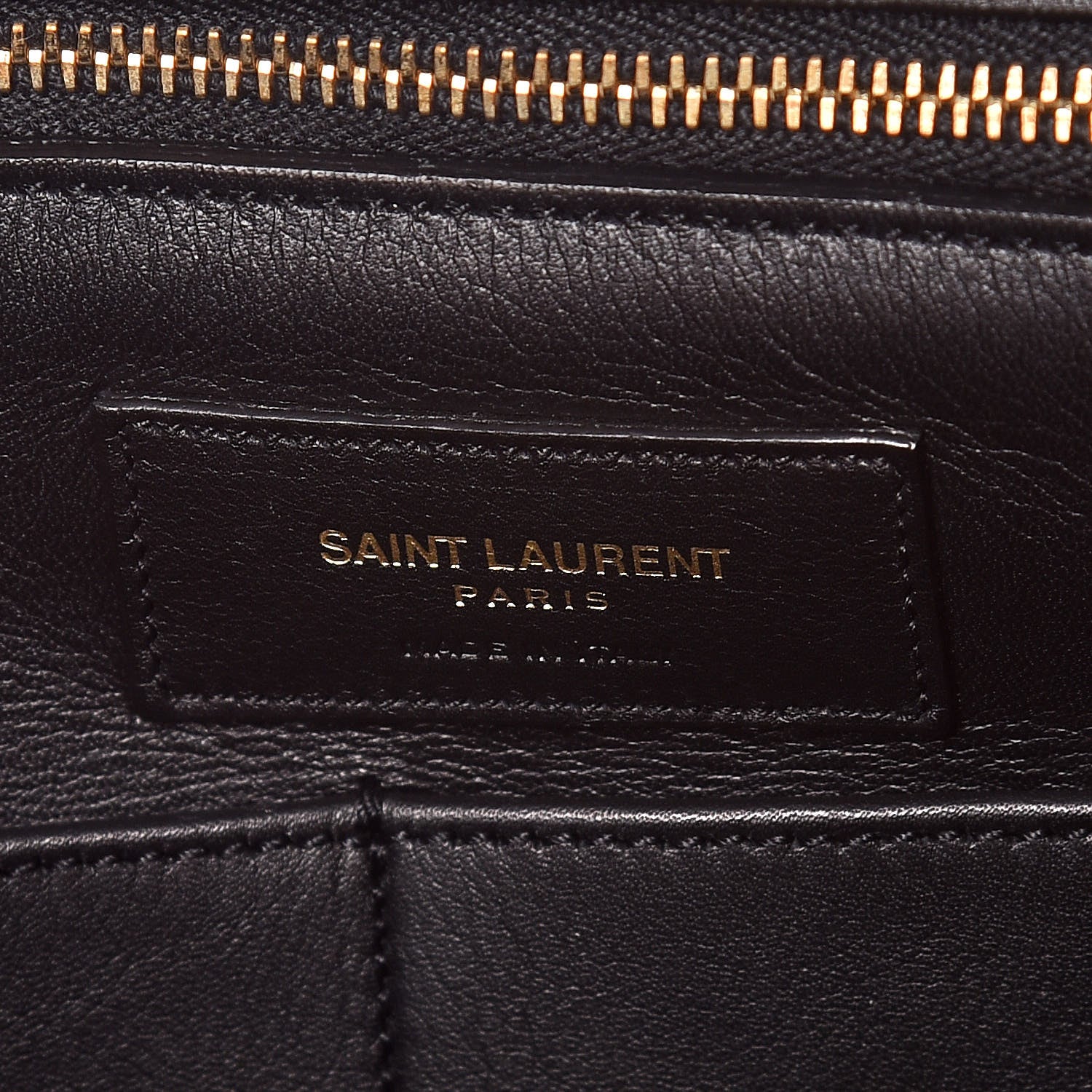 Saint Laurent Calfskin Medium Classic Y Cabas Black 8 of 11