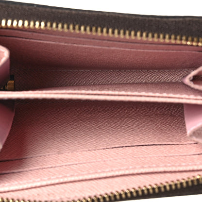 Louis Vuitton Damier Ebene Zippy Coin Purse Rose Ballerine 5 of 6