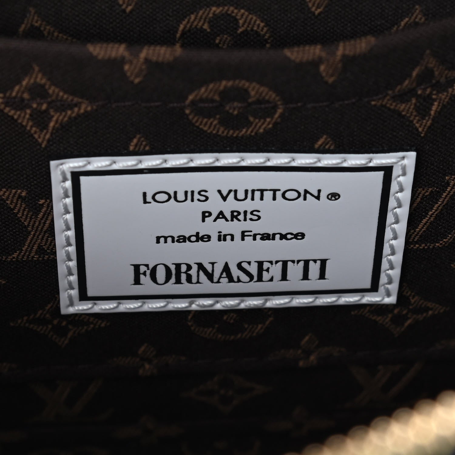 Louis Vuitton X FORNASETTI Calfskin Architettura Alma BB Black White 6 of 8