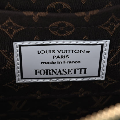 Louis Vuitton X FORNASETTI Calfskin Architettura Alma BB Black White 6 of 8